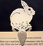 Rabbit Bookmark